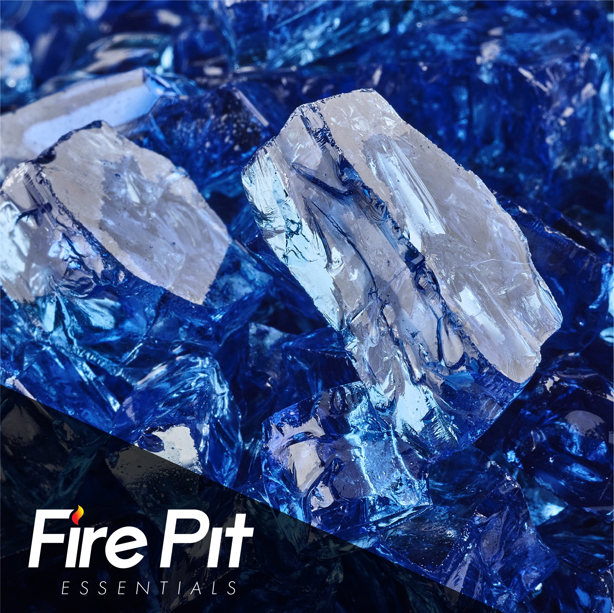Fire Pit Essentials Glass 1 2 Deep Sea Blue Reflective 10 Fire Pit Essentials Glass 1 2 Deep Sea Blue Reflective 10 Pounds Com