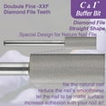 Nature Nail Buffer Nail Drill Bit XXF Efile Small Barrel Diamond File