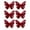 Red-2A-home supplies, variant on LEFTHIGH Home 6 Piece Red Gold Glitter Butterfly Bowknot 3D Decorative Sticker Set for Valentines Day Wedding Holiday Party Wall Window Decor Valentines Decor