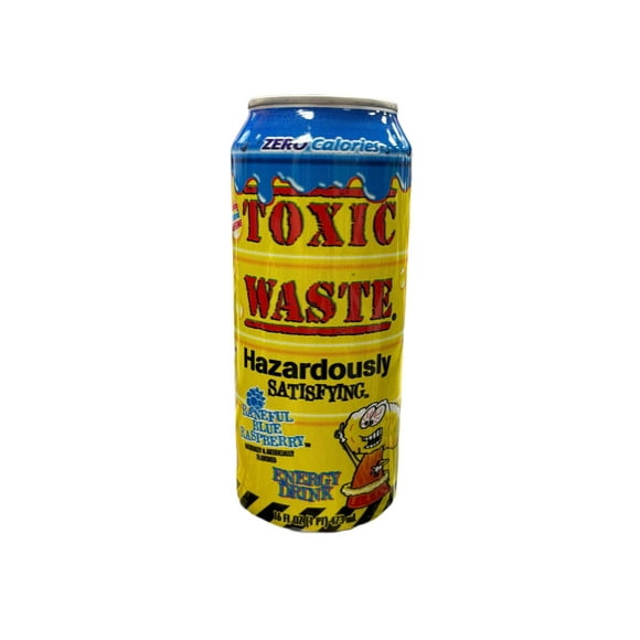 Toxic Waste Baneful Blue Raspberry Energy Drink 473ML