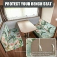 thumbnail image 2 of Uorisanigo RV Dinette Cushions Covers Washable Elastic Floral Hummingbird Rv Couch Cover Anti-Slip RV Dinette Seat Cover for Trailer Including 1 Backrest & 1 Bench Covers, 2 of 7