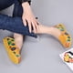 thumbnail image 5 of Moda mujer tobillo correa verano impresión Slip-on Sneaker Flats Shose Wmkox8yii FOPL386, 5 of 9