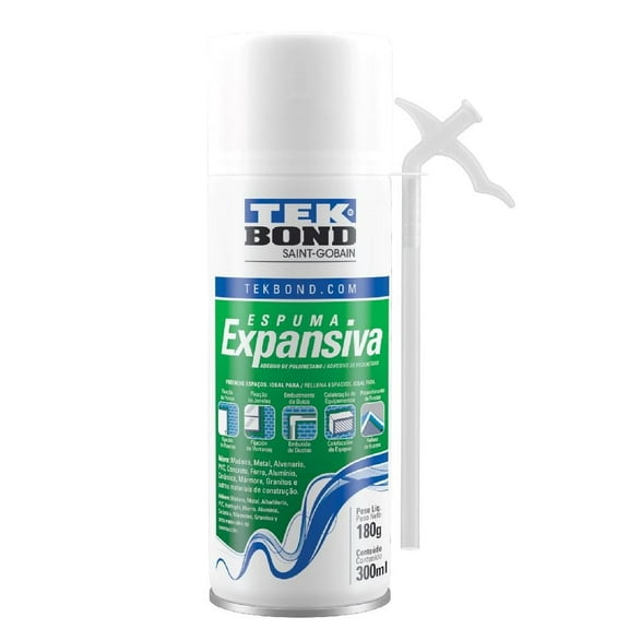 Espuma Expansiva Tekbond E26991-12  Aerosol Beige 300 ml