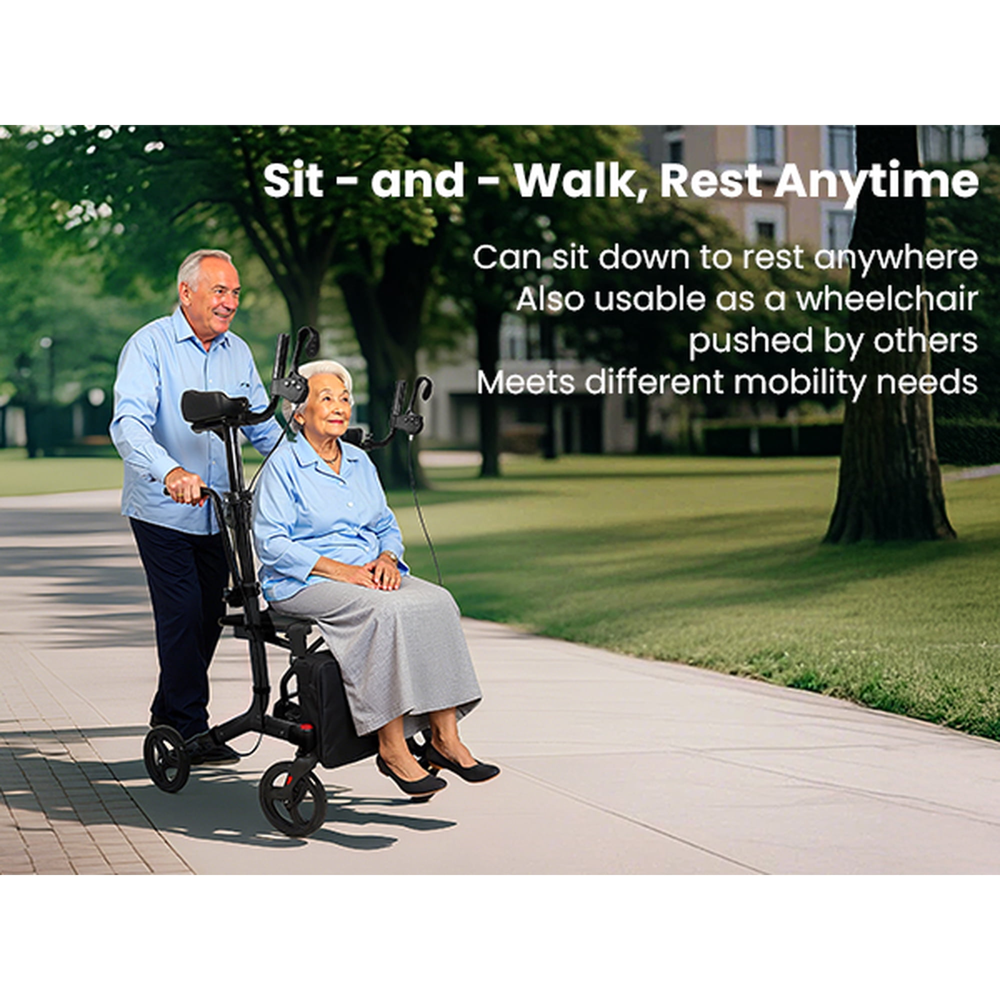 Arshin Rollator Walker for Adult-250