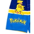 thumbnail image 3 of Pokemon Pikachu Piplup Quaxly Compression UPF 50+ Swim Trunks Little Kid to Big Kid, 3 of 5