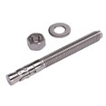 thumbnail image 4 of ORUYROP 1/2" X 5-1/2" Stainless Wedge Anchor (5pc), 18-8 Stainless Steel, 4 of 6