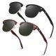thumbnail image 1 of Gafas de Sol Polarizadas Semi Sin Montura LINVO para Hombre y Mujer, 1 of 5