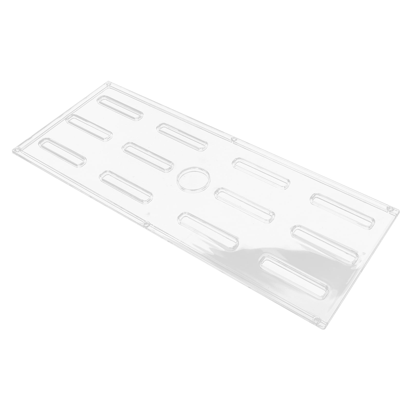 PTOOTP Lightweight Plastic Aquarium Top Cover with Transparent Anti Jumping Protection