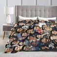 thumbnail image 4 of Dylan O''Brien Collage Blanket Fleece Ultra-Soft Micro Throw Soft Blankets for Couch Sofa Bed 50"X60", 4 of 6