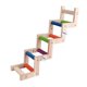thumbnail image 5 of Puente para pájaros, escalera para loros, percha, escalera interactiva de madera para mascotas. Estilo D 42cmx10cm, 5 of 9