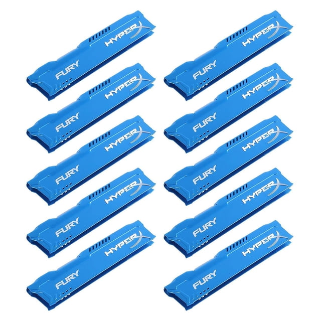 Radiador disipador de calor para Ram 10x, Compatible con Ram Ddr3, Enfriador de memoria, disipador de calor de refrigeración, radiador de memoria de escritorio Ddr2