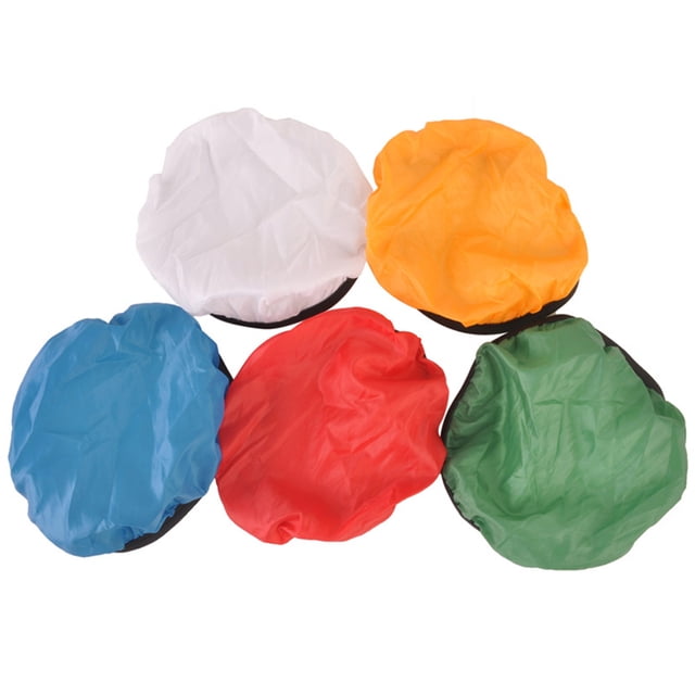 Abody 5Pcs Photography Light Shade Cloth Soft Diffuser Cover Blue/Red/Green/White/Yellow for 45°/55° Studio Light Shade Cover