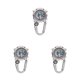 thumbnail image 4 of Tholdsy Mosquetón Digital Clip relojes gancho reloj luminoso enfermera reloj hombres temperatura pantalla montañismo relojes regalo Type2 NO2, 4 of 6