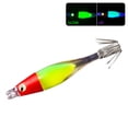 thumbnail image 3 of Señuelo Pesca Con Tubo Soplado UV Luminoso Anzuelo Calamar Cebo Camarón (C), 3 of 4