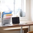 thumbnail image 1 of Wall File Holder, Wall File Organizer Space Saving Rounded Corners Humanized Design  for Office, 1 of 7
