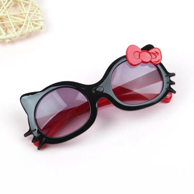 Gafas de sol Kawaii Sanrio Hello Kitty, lentes de dibujos animados para fotos, accesorios de verano, deportes al aire libre, parasol, espejo, regalo para niñas