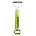thumbnail image 1 of Boovnll Kitchen Gadgets, Kitchen Tools 4 in 1 Double Head Peeler Multi-Function Fruit Scraper Beer and Wine Bottle Opener, Home and Kitchen, Kitchen, Kitchen Tools, 1 of 3