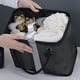 thumbnail image 4 of Organizador de Neceseres de Poliéster con Estructura de Metal | Cesta Plegable con Asa para Ducha | Bolsa de Baño de Malla con Drenaje y Asa | Organizador de Artículos de Aseo de Viaje Duradero para, 4 of 6