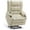 Cream White, variant on MCombo Oversized 27.2" Seat Width Dual Motor Power Lift Recliner Chair for Height 5'7"-6'2", Infinite Position, Faux Leather(Cream White)