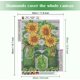 thumbnail image 3 of ER Pintura de diamantes 5D Flores (30 x 40 cm) Kit de pintura de diamantes Flores de pintura de diamantes Kit de bordado de diamantes Juego completo de flores de diamantes Pintura de diamantes Flores Decoración de la pared del hogar Rojo Verde, 3 of 5