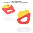 thumbnail image 4 of Calmar Las Patatas Fritas Mordedor, Encantador Aliviar La Picazón De Silicona Reducir La Ansiedad Portátil Patatas Fritas Mordedor Bebé Juguete Para Interior, 4 of 7