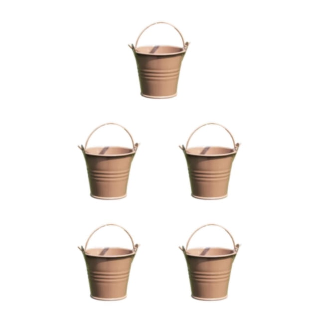 Inteprter Mini cubo de almacenamiento de Metal, caja de regalo de cosméticos para dulces, cubos para fiesta de boda, soporte para aperitivos de Type2 NO2