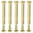 thumbnail image 4 of SHISUYAN 5Set Folding Hand Fan Axle Rivet Nail And Nut Repair Kit 25mm/1inch Handheld Fans Solid Shaft Replacement Fastener For Diy Handmade Bamboo Paper Fan, 4 of 9