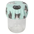 thumbnail image 4 of Danica Jubilee Cats Meow Save It Reusable Mini Bowl Cover, DIA3.5 x DIA4.5 x DIA6.5", Set of 3, 4 of 6