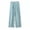/v257Blue603, variant on Child Pants Loose Fit Wide Leg Pants For Girls Soft Crinkle Ice Silk Summer Trousers Casual For Girls Breathable Solid Color Bottoms