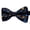 Black Gold Plaid, variant on Mens Bow Ties Blue Bowtie Classic Silk Pre-tied Bowtie Tuxedo Bowties Wedding Party Prom