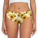 thumbnail image 1 of Balery Modern Elegant Sunflower Ropa Interior de Algodón para Mujer con Dibujo – Braguitas Cómodas y Elásticas, Estilo Clásico-3X-Large, 1 of 6