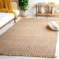 thumbnail image 2 of SAFAVIEH Natural Fiber Terrance Solid Area Rug, Natural/Ivory, 5' x 8', 2 of 7