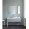 thumbnail image 3 of Duravit 037960-0Hole Luv 23-5/8" Oval Ceramic Vessel Bathroom Sink - White / White Satin, 3 of 7