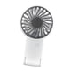thumbnail image 5 of Mini ventilador de mano recargable inalámbrico pequeño y potente ventilador de escritorio regalo de verano blanco, 5 of 9