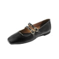 thumbnail image 4 of Flat Balerina Para Mujer Salamandra® Color Negro 22-26 negro 25, 4 of 6