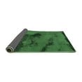 thumbnail image 2 of Ahgly Company Indoor Rectangle Abstract Emerald Green Modern Area Rugs, 5' x 8', 2 of 4