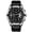 Domineering Black Face Belt Style, variant on Men's watch, quartz watch, new model, fully automatic non-mechanical watch, men's fashion business watch, luminous, waterproof, trendy men's watch