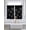 Black, variant on Grey Dandelion Bathroom Window Curtain, Spring Modern Minimalist Country Flower Light Filtering Coffee Kitchen Curtains, Bedroom Living Room Curtains 2 Panel 84"x54"