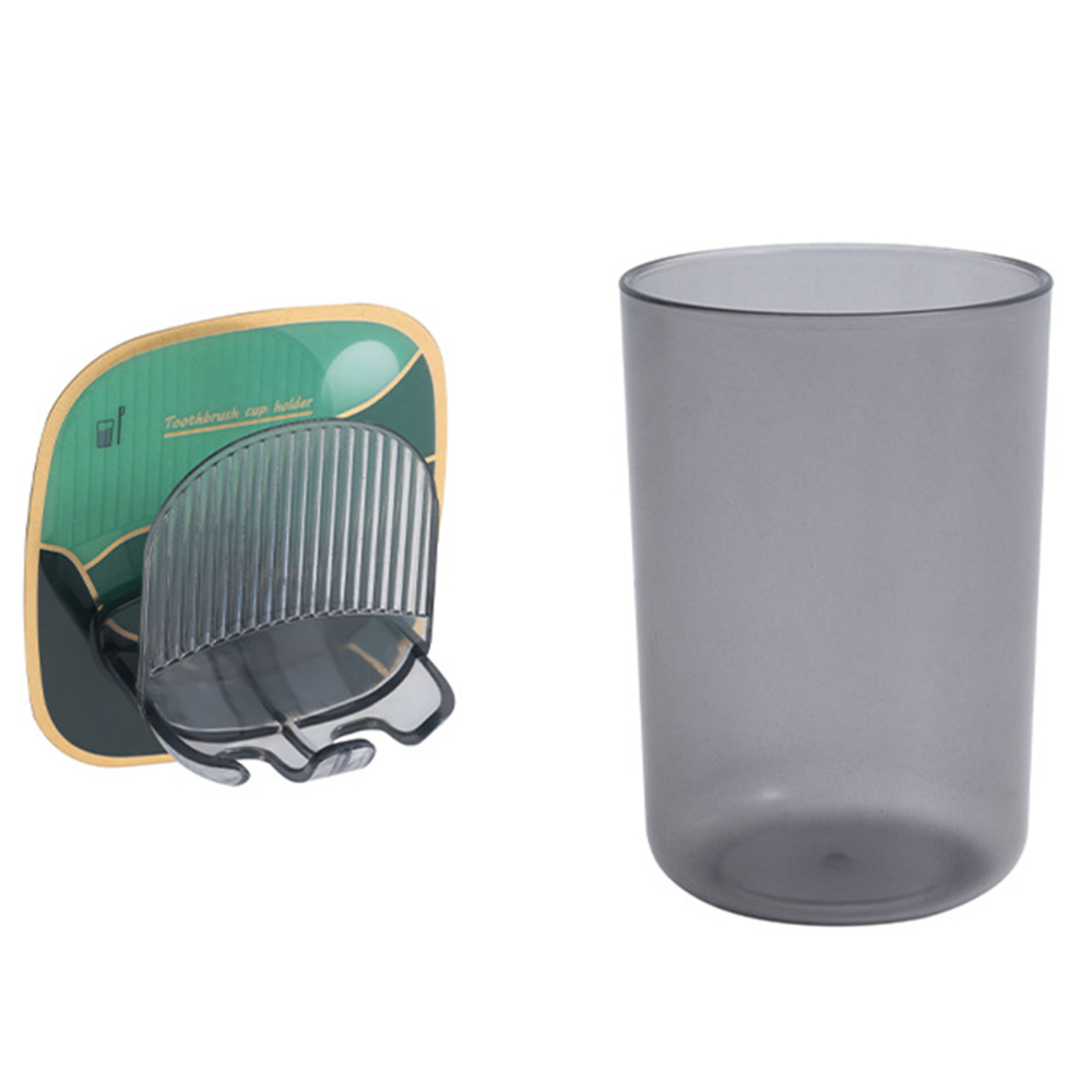 Toothbrush Holders Wall Mounted Mouthwash Cup Holder for Bathroom