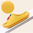 thumbnail image 2 of Zapatillas de frutas para niñas y niños, zapatillas de baño para niños, sandalias deslizantes de verano, zapatos de agua para piscina de playa (niño pequeño/pequeño/grande) amarillo Sincero Hogar, 2 of 6