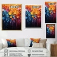 thumbnail image 4 of Designart "Hardedge Art Sublime Tree consistency IV" Abstract Floater Framed Wall Art Living Room, 4 of 7