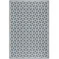 thumbnail image 2 of Safavieh Linden Joey Geometric Indoor/Outdoor Area Rug, Blue/Creme, 5'3" x 7'6", 2 of 8