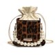 thumbnail image 1 of Bolso Mensajero Hombro para Mujeres LEOPARDLE PU Cuero Cierre, 1 of 9