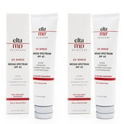 EltaMD UV Shield SPF 45 Broad Spectrum Sunscreen, 3 Oz - Two Pack