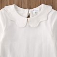 thumbnail image 2 of Baby Kid Girl Pullover Long Sleeve Blouse Cotton Top Ruffle T Shirt Tee Clothes, 2 of 5