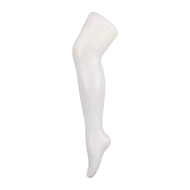 Maniquí de Pierna para niños Sunnimix Modelo de exhibición de zapatos con gancho Blanco