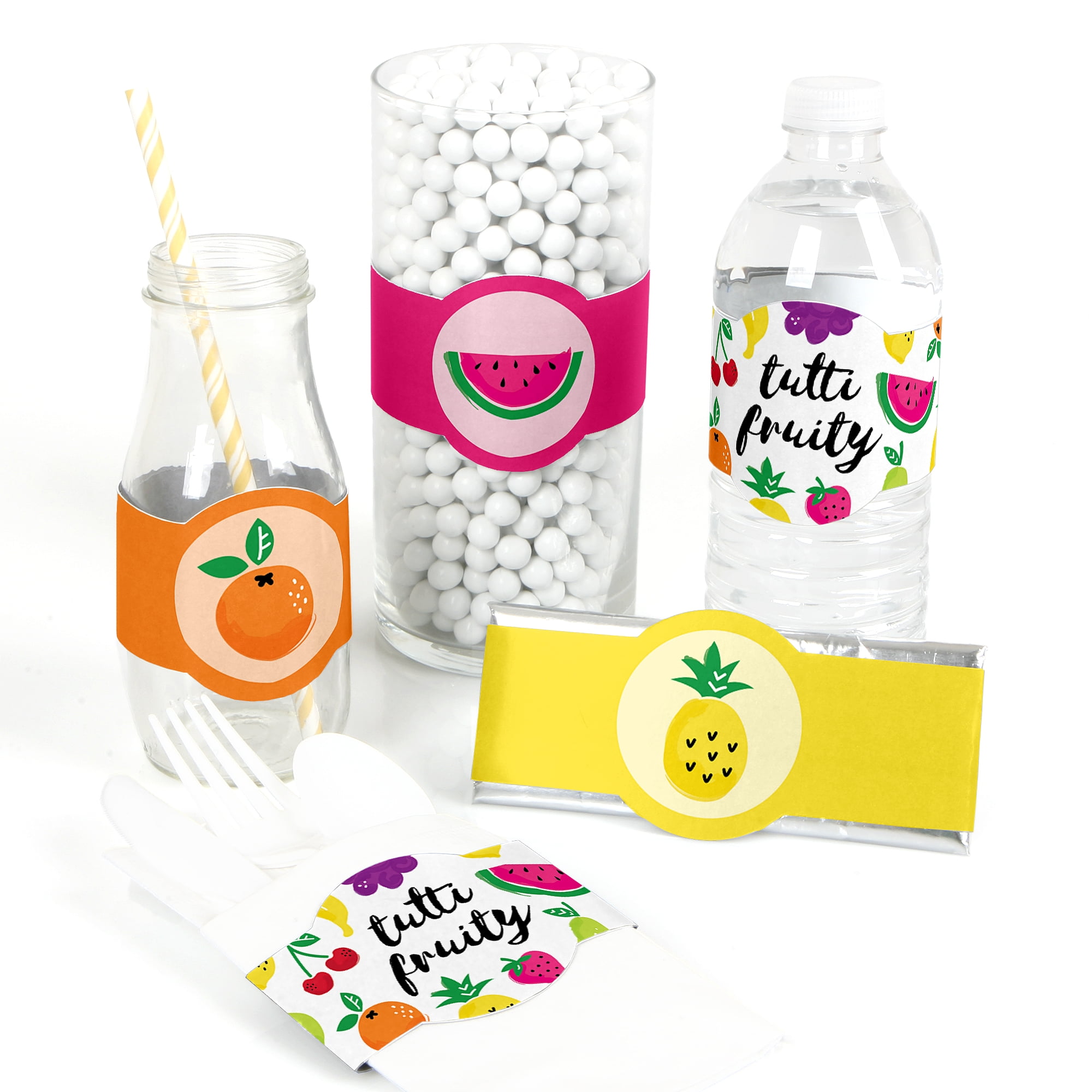 Tutti Fruity - DIY Frutti Summer Baby Shower or Birthday Party Wrapper ...