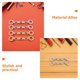 thumbnail image 3 of ADDHAT 4Ud Cadenas Extensoras Para Bolso De Aleación Multicolor Con Seguro Para Uso, 3 of 6