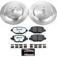 thumbnail image 3 of PowerStop Rear Z36 Truck & Tow Carbon-Fiber Ceramic Brake Pad and Drilled and Slotted Rotor Kit Fits: FORD LINCOLN Select Models K6376-36, 3 of 9