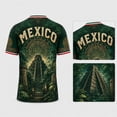 thumbnail image 5 of 2026 New Mexico Soccer Jersey Men, Mexican Jersey Soccer T-Shirt, Soccer Jersey 2D Graphic Crew Neck Short Sleeve Football Tee, Casual Daily Sport Top for Adult, 5 of 7